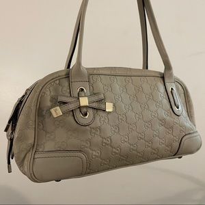Authentic Vintage Gucci monogrammed shoulder bag